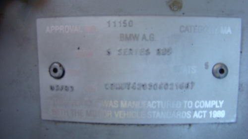 bmw 525i May 2003 Parts & Wrecking