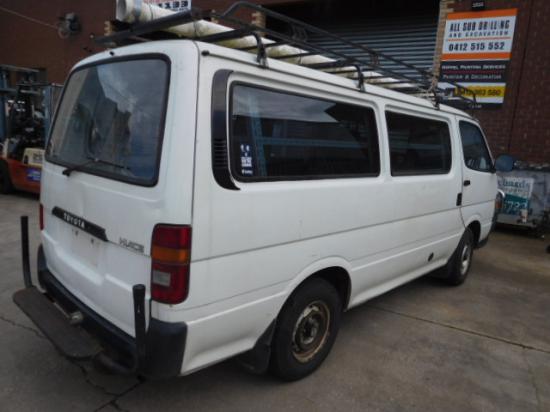 toyota Hiace RZH Jun 1992 Parts & Wrecking