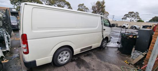 toyota Hiace 2016 Parts & Wrecking