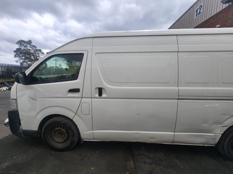 toyota Hiace 2015 Parts & Wrecking