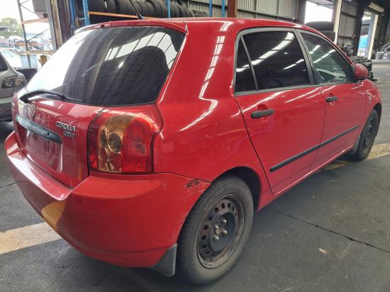 toyota Corolla ZZE122R Jun 2006 LEFT TAILLIGHT 