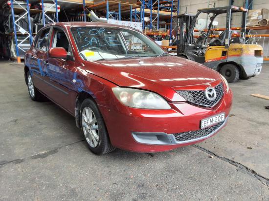 mazda 3 BK Mar 2008 BOOTLID/TAILGATE 