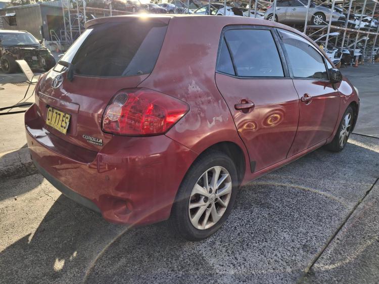 toyota Corolla ZRE152R Mar 2008 Parts & Wrecking