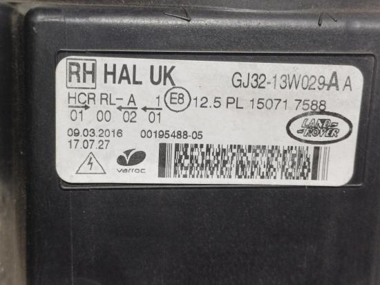 land rover Range Rover TD4 150 SE May 2016 RIGHT HEAD LAMP 