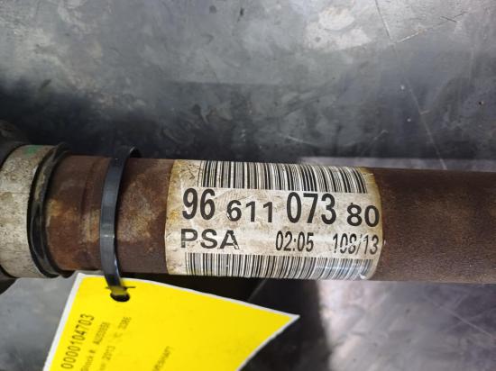 citroen Ds3 Jul 2013 LEFT DRIVESHAFT 