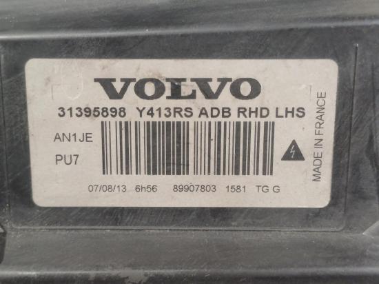 volvo Xc60 Oct 2014 LEFT HEADLAMP 