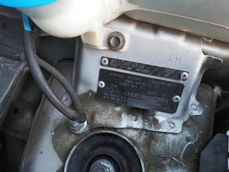 honda Cr V SPORT Feb 2005 Parts & Wrecking