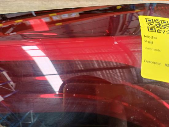 mg Mg3 Jul 2023 LEFT TAILLIGHT