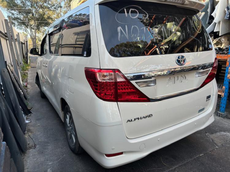toyota Alphard ATH20 2013 Parts & Wrecking