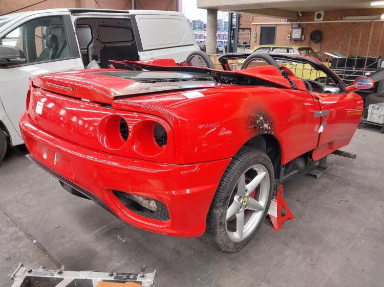 ferrari 360 Modena SPIDER F1 Dec 2004 Parts & Wrecking