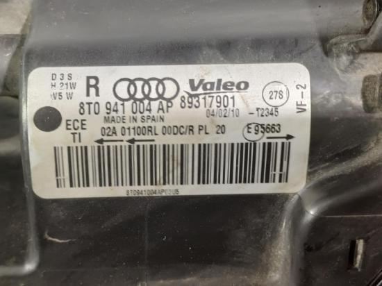 audi A5/s5 8T 2010 RIGHT HEADLAMP