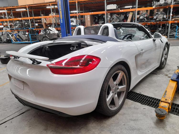 porsche Boxster 981 CABRIOLET Mar 2015 Parts & Wrecking