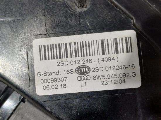 audi A4 2.0 TFSI CUATTRO Dec 2018 RIGHT TAILLIGHT 
