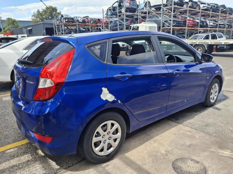 hyundai Accent RB Aug 2012 Parts & Wrecking