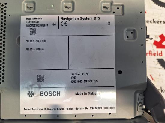 suzuki Vitara 2017 STEREO/HEAD UNIT 