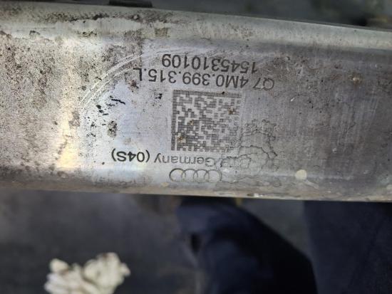 audi Q7 3.0 TDI QUATTRO Jan 2016 FRT XMEMBER/CRADLE 