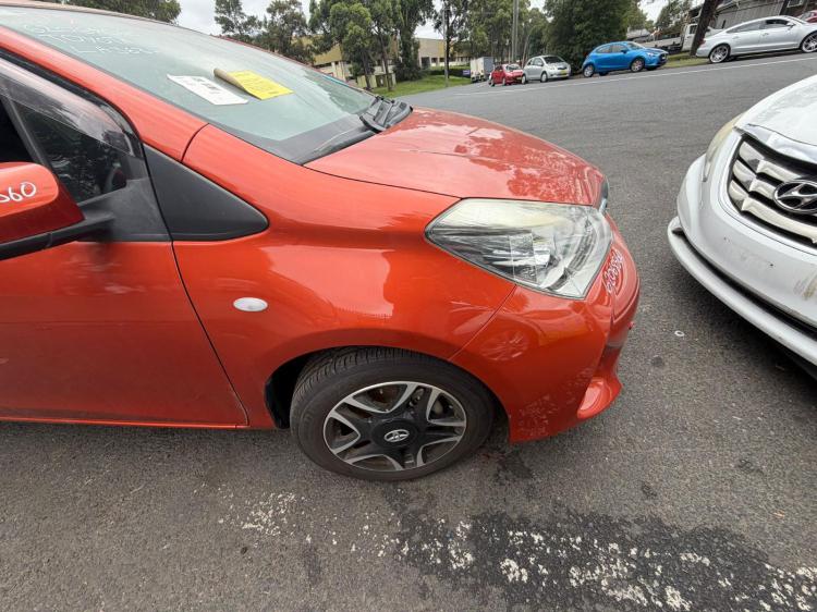 toyota Yaris 2016 Parts & Wrecking