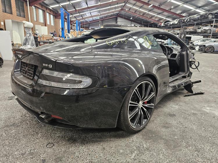 aston martin Db9 5.9L V12 AUTO 6SPD RWD CARBON BLACK SPORTS EDITION Jan 2015 Parts & Wrecking