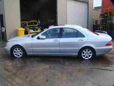 mercedes benz S Class S350 02 2004 Parts & Wrecking