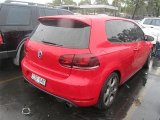 volkswagen Golf 6  Gti 2.0L 155TSI CCZ 01 2010 Parts & Wrecking