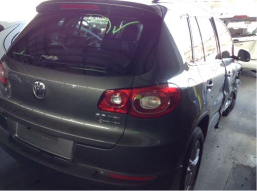 volkswagen Tiguan 2.0TFSI CCZC 07 2010 Parts & Wrecking