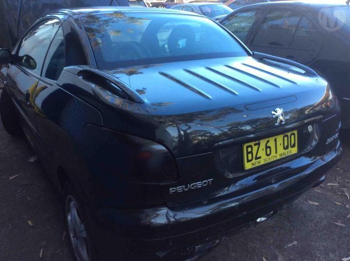 peugeot 206 Cc 1.6L NFU 2005 Parts & Wrecking