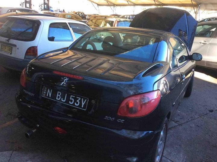 peugeot 206 Cc 1.6L TU5JP4 2005 Parts & Wrecking