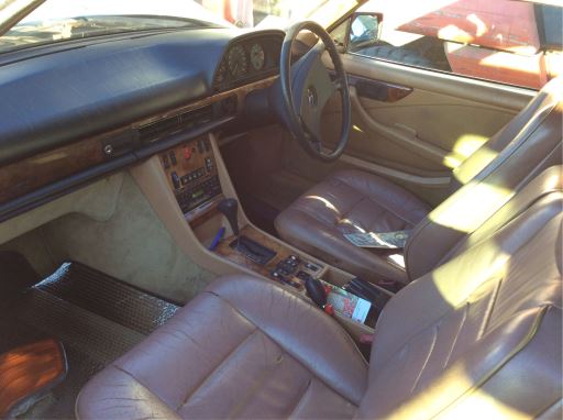 mercedes benz 380sec C126 3.8L 1983 Parts & Wrecking