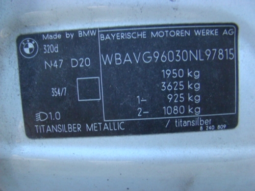 bmw 320D Sep 2008 Parts & Wrecking