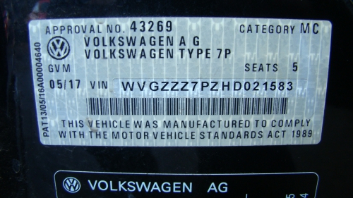 volkswagen May 2017 Parts & Wrecking