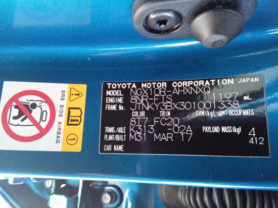 toyota C-hr FWD Apr 2017 Parts & Wrecking