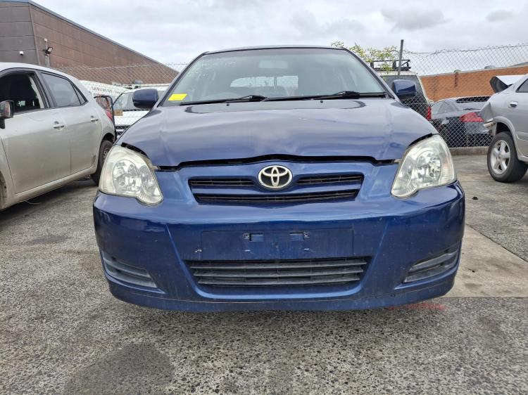 toyota Corolla ZZE122R-AHPDKQW Aug 2004 Parts & Wrecking