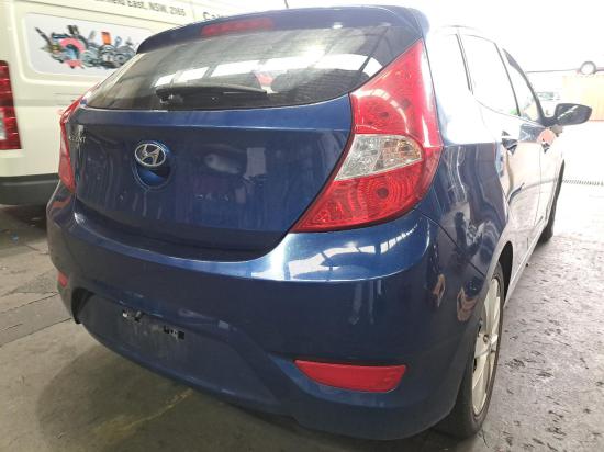 hyundai Accent RB Mar 2017 RADIATOR SUPPORT 