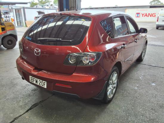 mazda 3 BK Mar 2008 BOOTLID/TAILGATE 