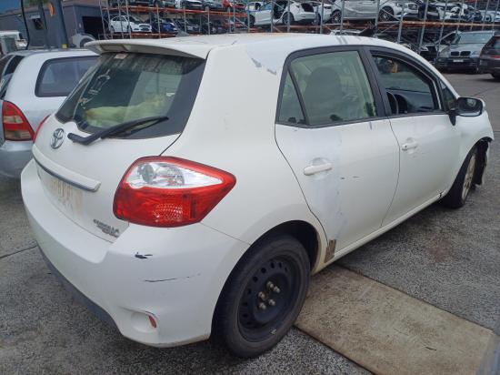 toyota Corolla ZRE152R Jun 2012 BOOTLID/TAILGATE 