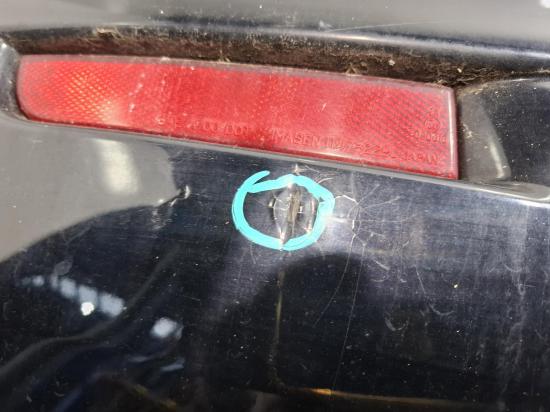 mitsubishi Lancer SX Mar 2011 REAR BUMPER 
