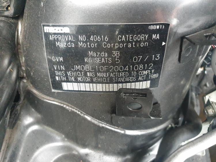 mazda 3 2013 Parts & Wrecking