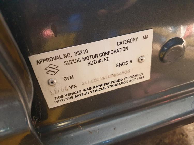 suzuki Swift 2006 Parts & Wrecking