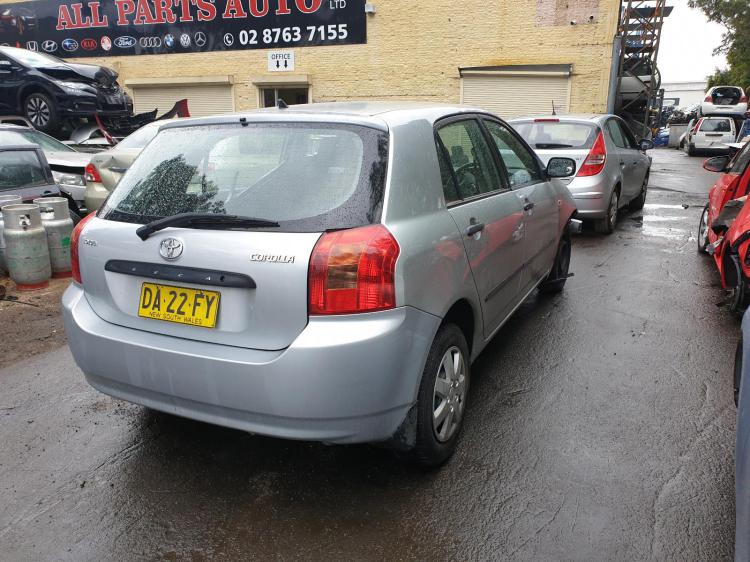 toyota Corolla 2002 Parts & Wrecking