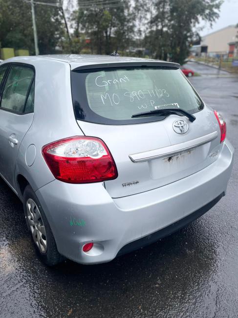 toyota Corolla 2012 Parts & Wrecking