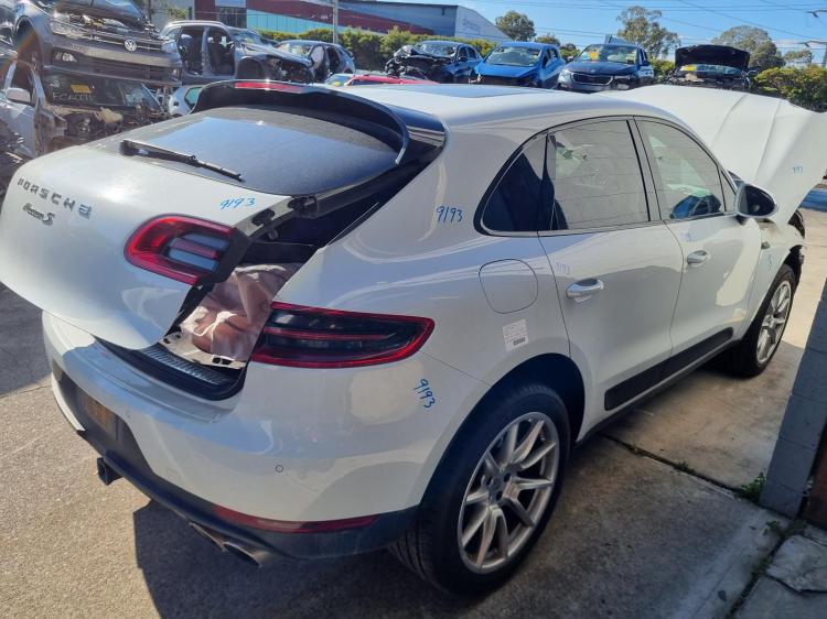 porsche Macan S 95B 2018 Parts & Wrecking