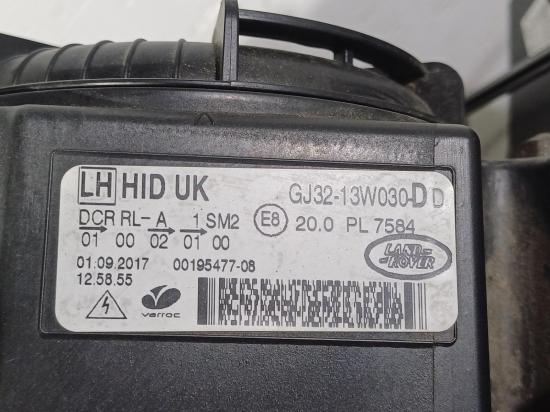 land rover Range Rover Evoque LV Nov 2017 LEFT HEADLAMP 