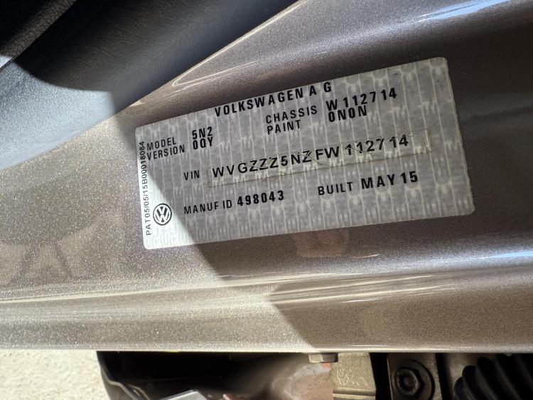 volkswagen Tiguan 5N May 2015 Parts & Wrecking