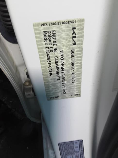 kia Cerato SPORT PLUS Apr 2021 Parts & Wrecking