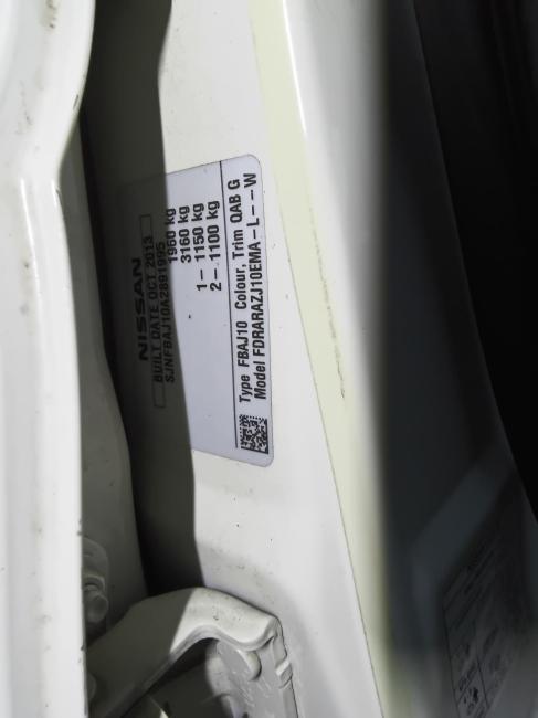 nissan Dualis ST FWD Oct 2014 Parts & Wrecking