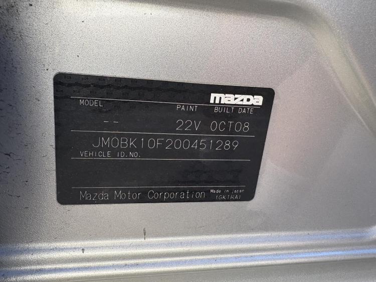 mazda 3 BK Oct 2008 Parts & Wrecking