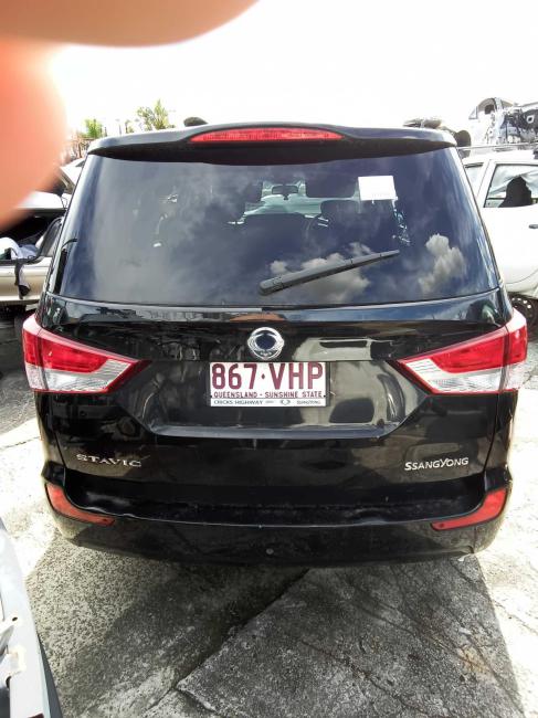 ssangyong Stavic Mar 2014 Parts & Wrecking