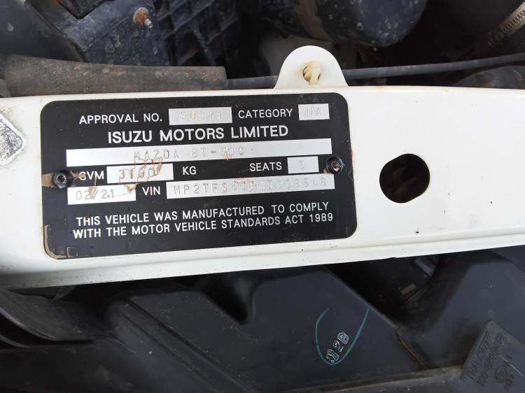 mazda Bt 50 XT Feb 2021 Parts & Wrecking