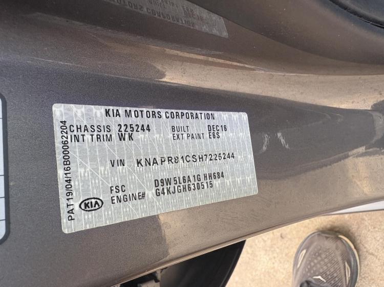 kia Sportage QL Dec 2016 Parts & Wrecking
