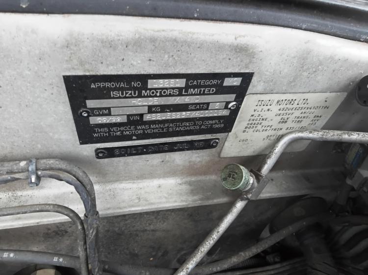 holden Frontera Sep 1999 Parts & Wrecking